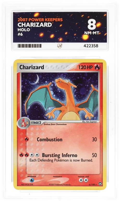 Charizard Holo 6/108 - Ace 8 - Power Keepers