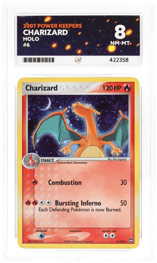 Charizard Holo 6/108 - Ace 8 - Power Keepers