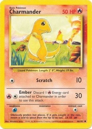 Charmander 46/102 - Base Set