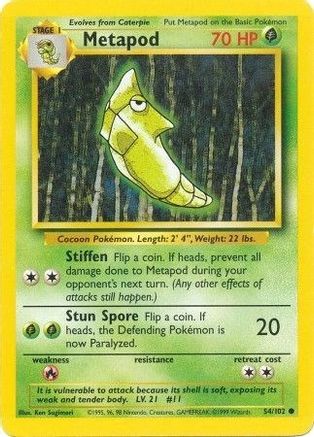Metapod 54/102 - Base