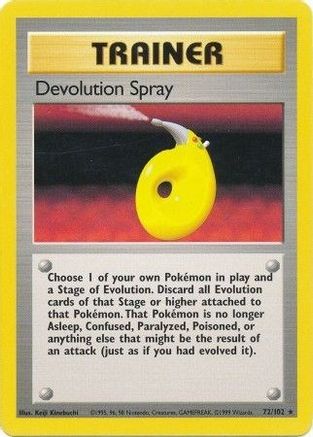 Devolution Spray 72/102 - Base Set