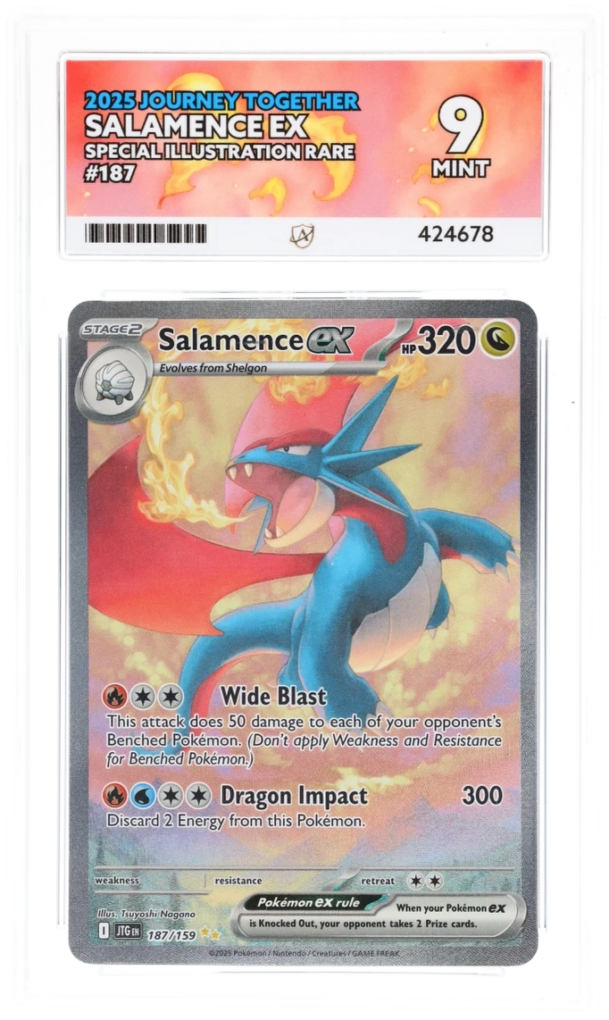 Salamence EX SIR 187/159 - Ace 9 - 2025 Journey Together