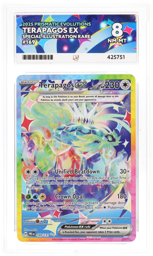 Terapagos EX SIR 169 - Ace 8 - Prismatic Evolutions