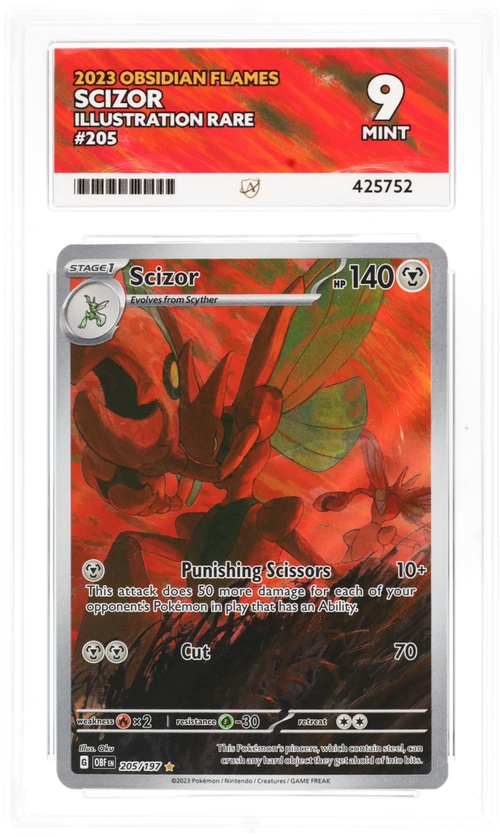Scizor IR - Ace 9 - Obsidian Flames