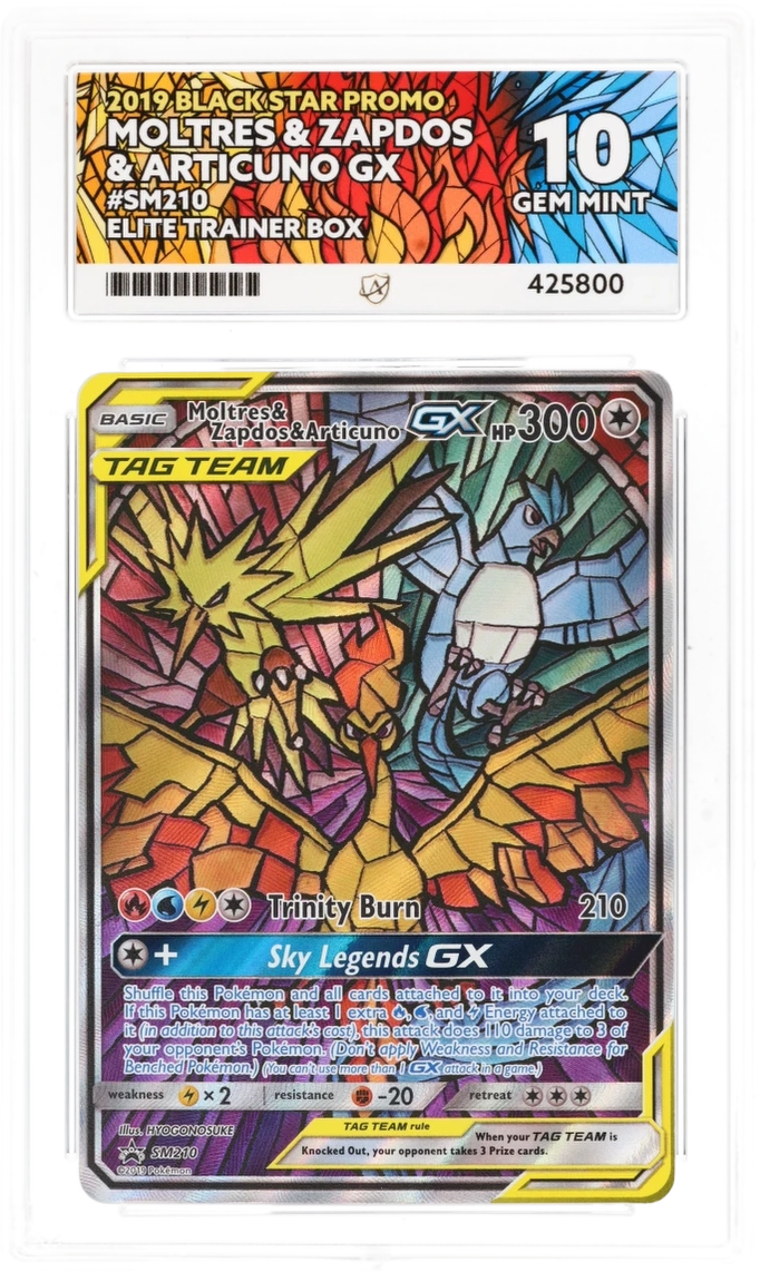 Moltres & Zapdos & Articuno SM210 - Ace 10 - Promo