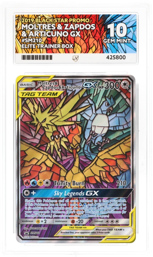 Moltres & Zapdos & Articuno SM210 - Ace 10 - Promo