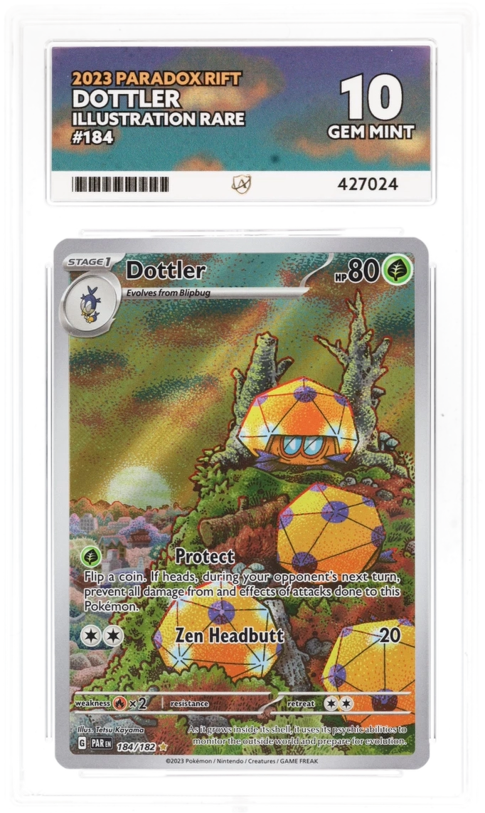 ACE 10 - Dottler - 184/182 - Paradox Rift - Pokemon