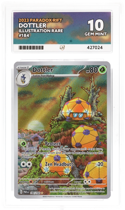 ACE 10 - Dottler - 184/182 - Paradox Rift - Pokemon