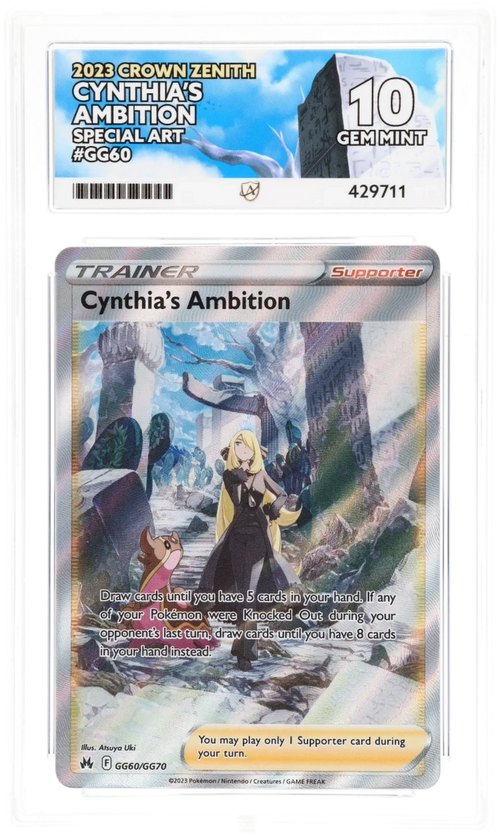 Cynthia's Ambition GG60 - Ace 10 - Crown Zenith