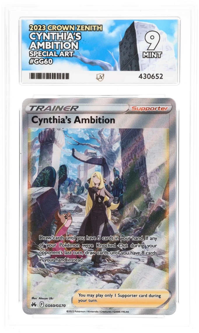 Cynthia's Ambition GG60 - Ace 9 - Crown Zenith
