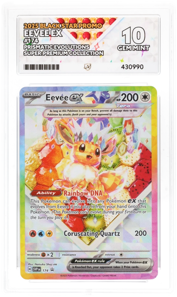 イーブイ　PS10 Eevee EX 174 - Ace 10 - Prismatic Evolutions SPC Promo – PokeRand