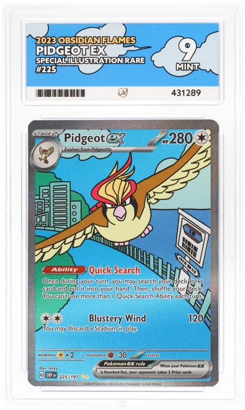 Pidgeot ex 225 - Ace 9 - Obsidian Flames