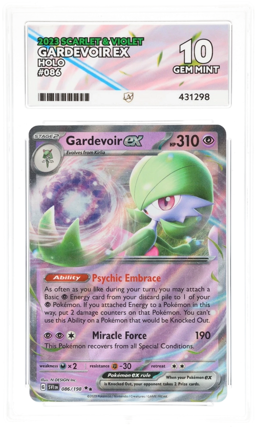 ACE 10 - Gardevoir ex - 086/198 - Scarlet & Violet - Pokemon