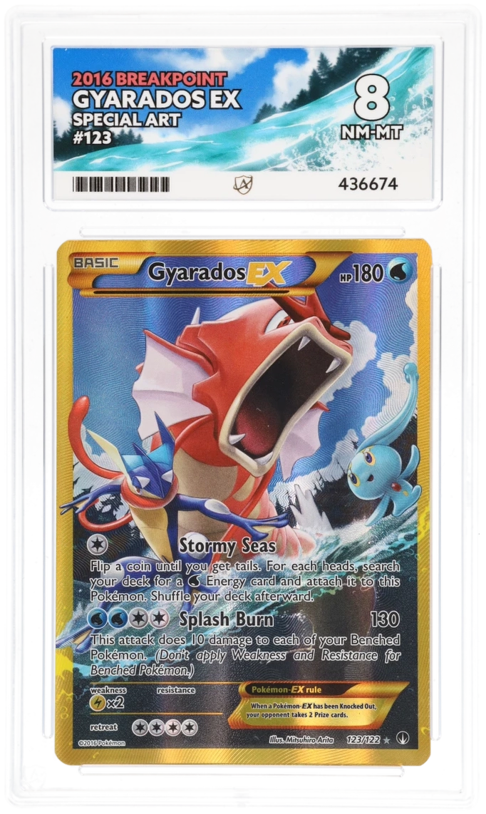 Gyarados EX 123/122- Ace 8 - 2016 Breakpoint