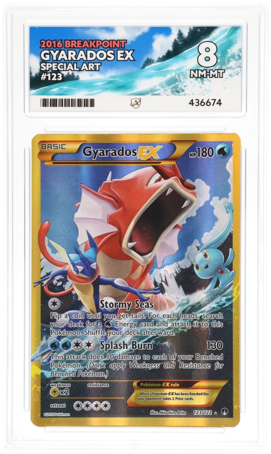 Gyarados EX 123/122- Ace 8 - 2016 Breakpoint