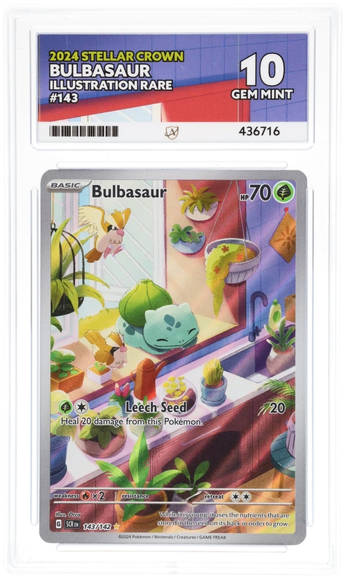 Bulbasaur IR 143 - Ace 10 - Stellar Crown