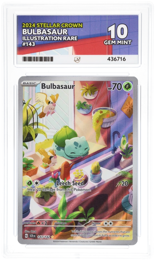 Bulbasaur IR 143 - Ace 10 - Stellar Crown