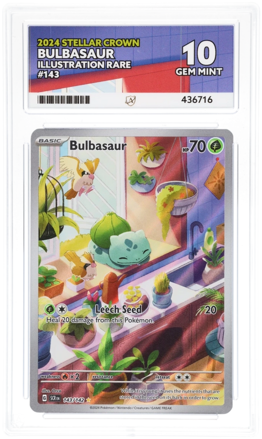 Bulbasaur IR 143 - Ace 10 - Stellar Crown