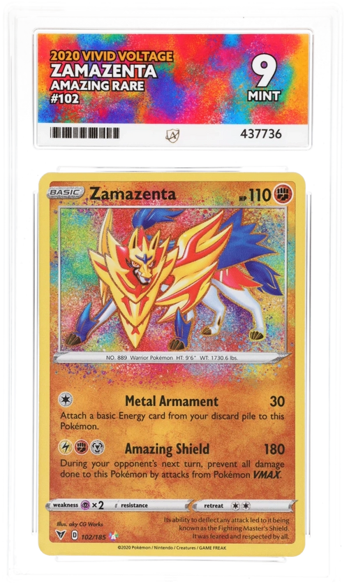 Zamazenta 102 - Ace 9 - Vivid Voltage