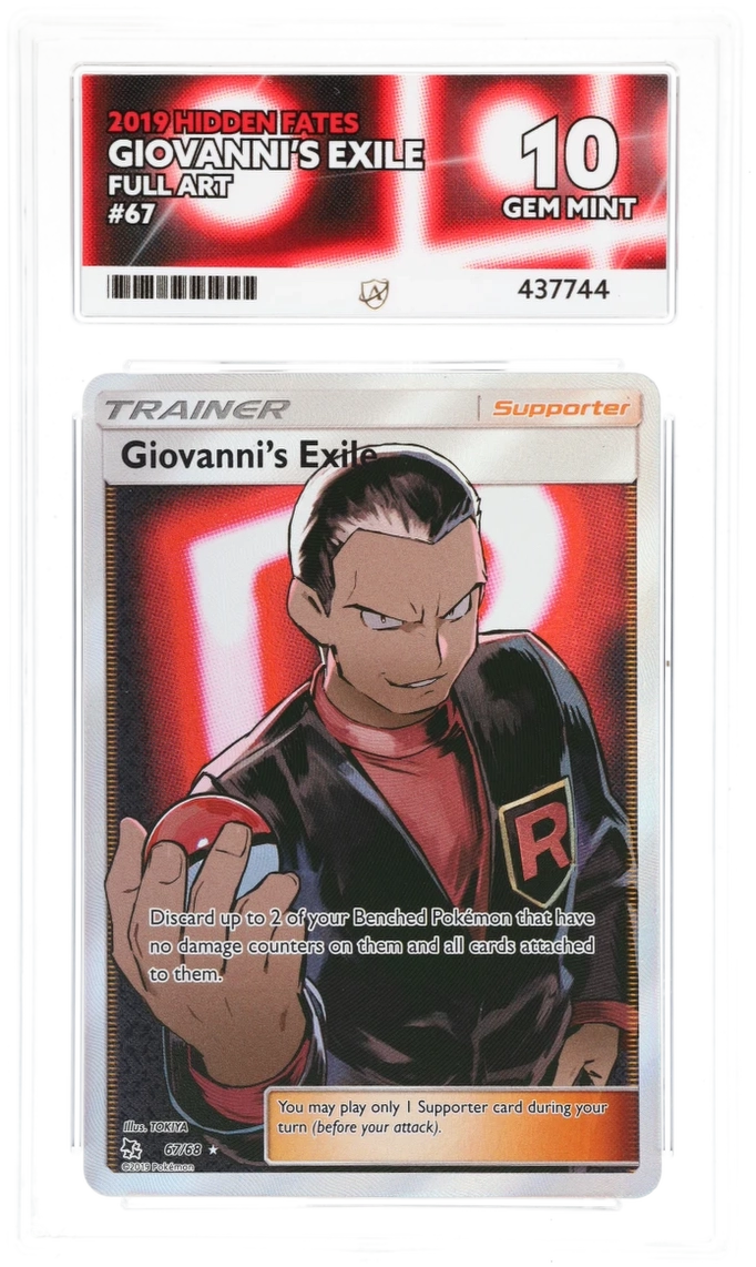 Giovanni's Exile 67/68 - Ace 10 - Hidden Fates