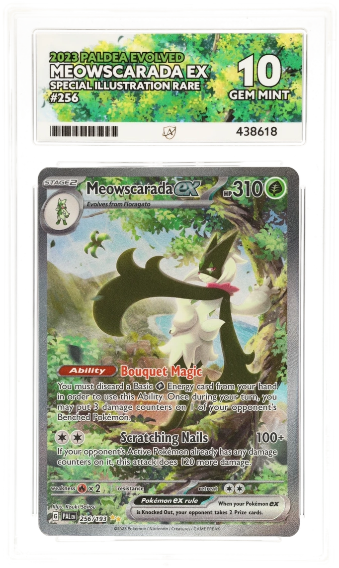Meowscarada ex 256 - Ace 10 - Paldea Evolved