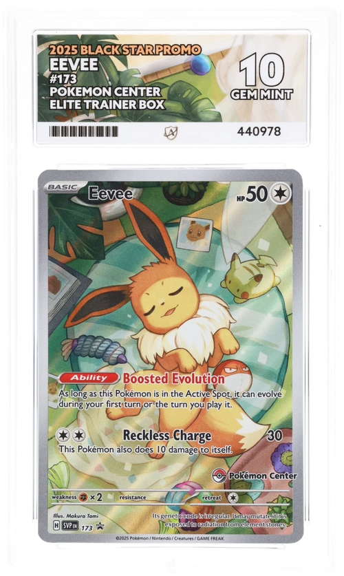 Eevee 173 - Ace 10 - Pokemon Center ETB Promo