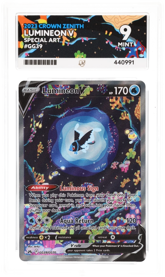 Lumineon V GG39 - Ace 9 - Crown Zenith