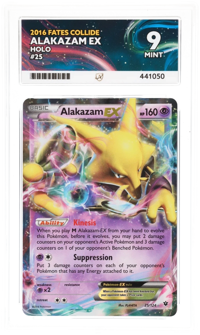 Alakazam EX Holo - Ace 9 - Fates Collide