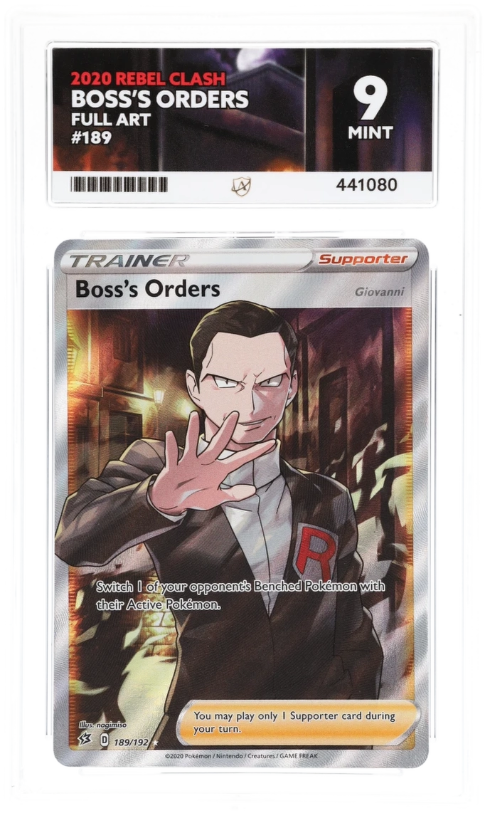 Boss's Orders 189/192 - Ace 9 - Rebel Clash