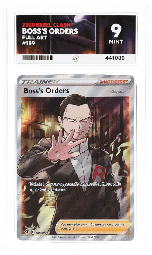 Boss's Orders 189/192 - Ace 9 - Rebel Clash