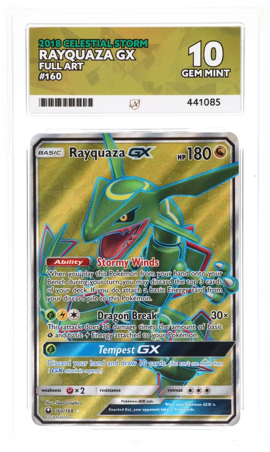 Rayquaza GX 160/168 - Ace 10 - Celestial Storm