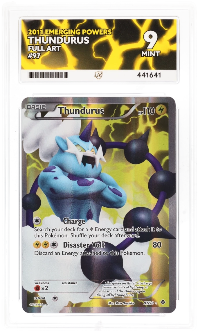 Thundurus Full Art 97/98 - Ace 9 - Emerging Powers