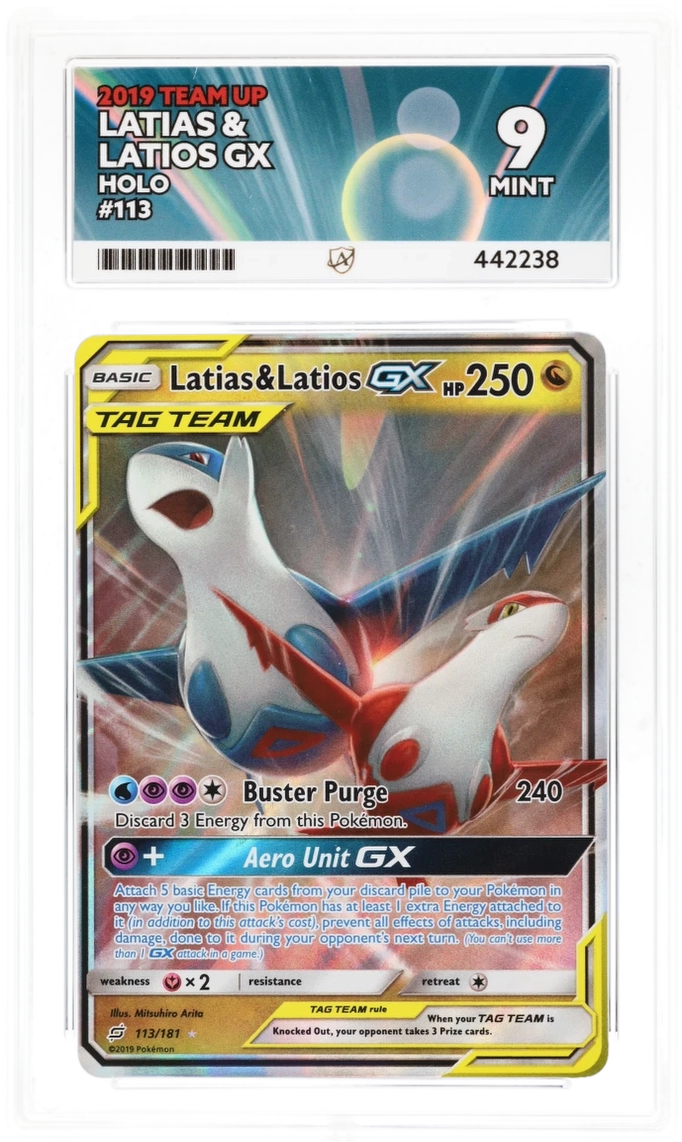 Latias & Latios GX 113 - Ace 9 - Team Up