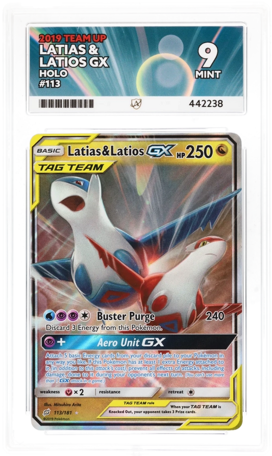 Latias & Latios GX 113 - Ace 9 - Team Up
