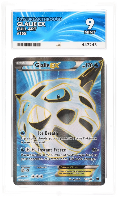 Glalie ex 155/162 - Ace 9 - Breakthrough