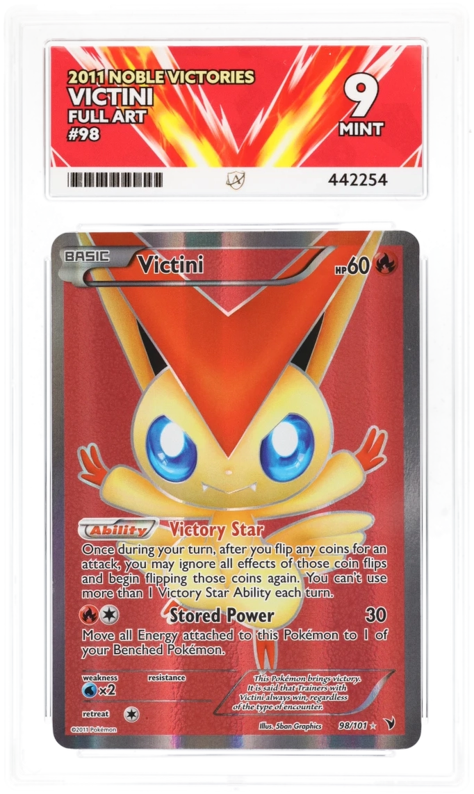 ACE 9 - Victini - 98/101 - Noble Victories - Pokemon - front