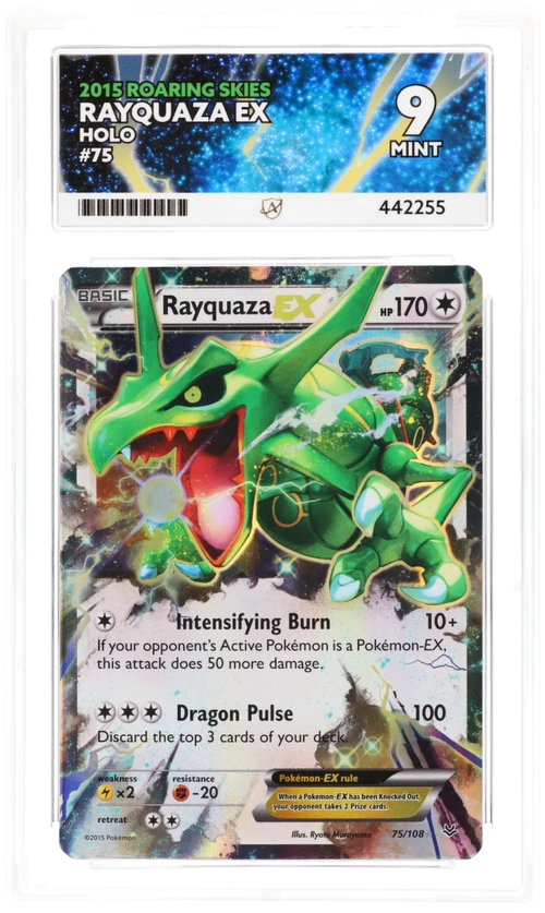 Rayquaza ex Holo 75/108 - Ace 9 - Roaring Skies