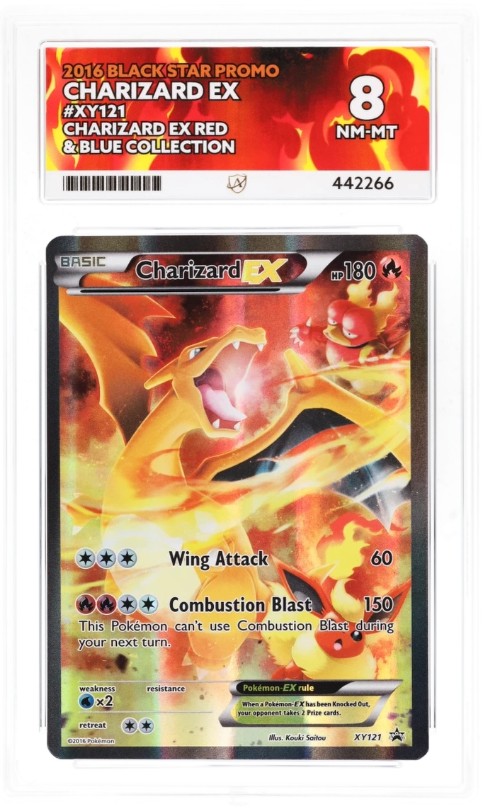 Charizard ex XY121 - Ace 8 - Black Star Promo