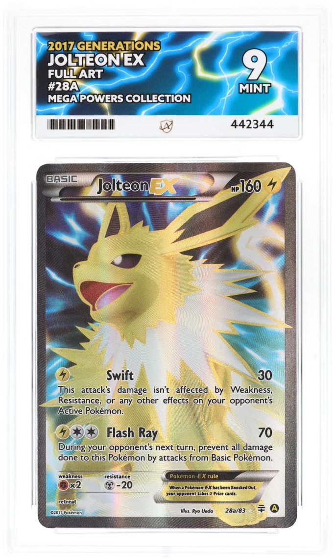 Jolteon ex 28a - Ace 9 - Generations