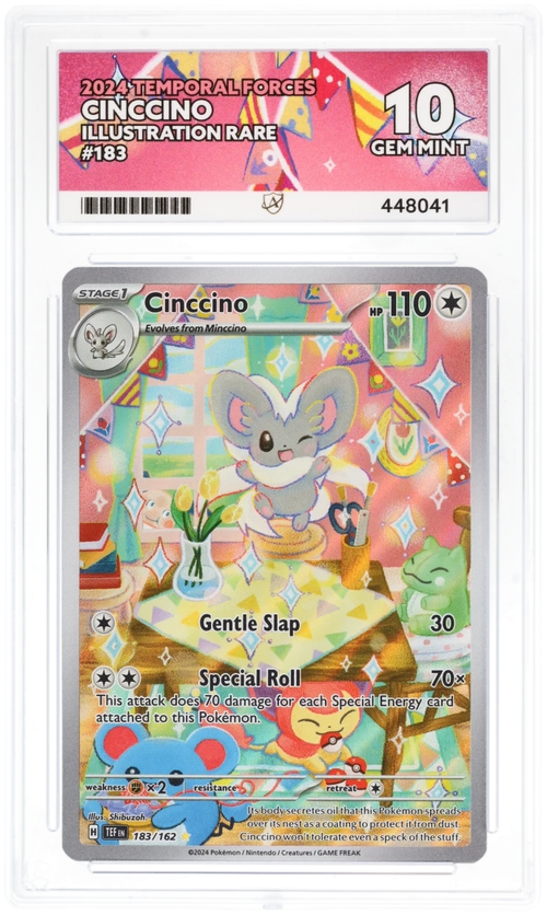 ACE 10 - Cinccino - 183/162 - Temporal Forces - Pokemon