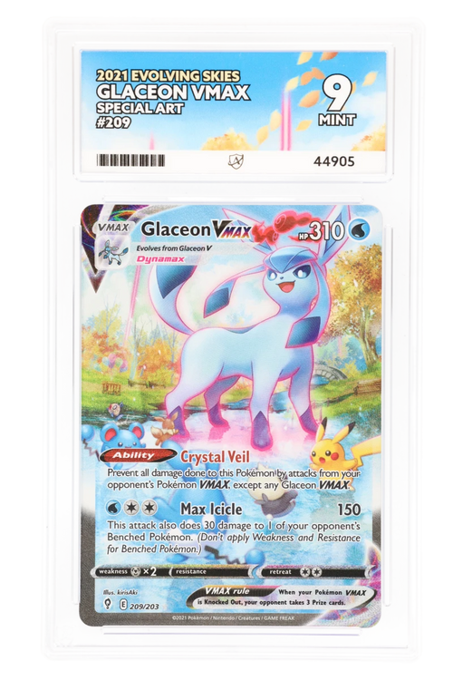 Glaceon VMAX 209/203 - ACE 9 - Evolving Skies