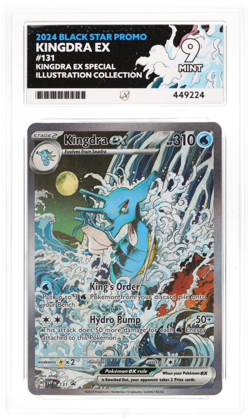 Kingdra EX 131 - Ace 9 - Black Star Promo