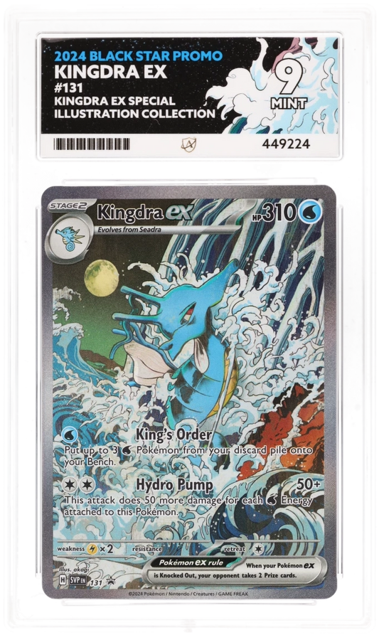 Kingdra EX 131 - Ace 9 - Black Star Promo