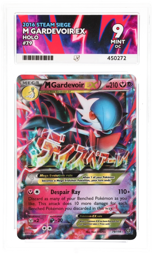 M Gardevoir ex 79/114 - Ace 9 (oc) - Steam Siege