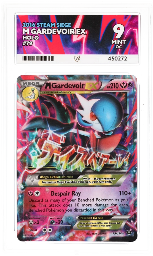 M Gardevoir ex 79/114 - Ace 9 (oc) - Steam Siege