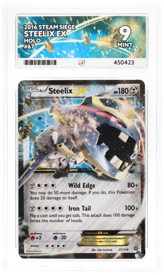 Steelix EX Holo 67/114 - Ace 9 - Steam Siege