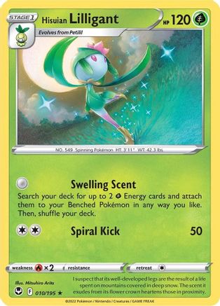Hisuian Lilligant 10/195 - Silver Tempest