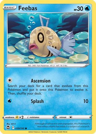 Feebas 39/195 - Silver Tempest