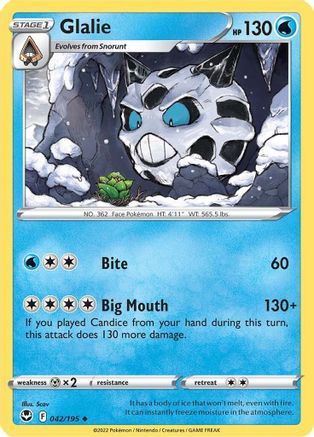 Glalie 42/195 - Silver Tempest