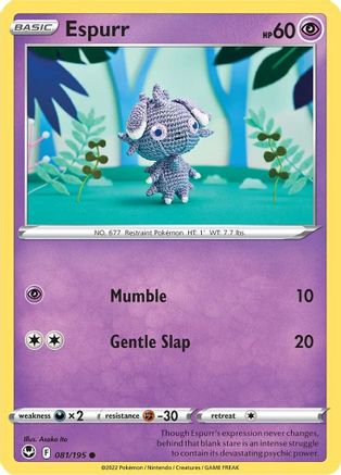 Espurr 81/195 - Silver Tempest